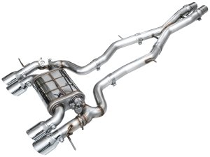 BMW M2 Performance Exhaust - AWE Tuning - SwitchPath™ Catback - Chrome Silver - `23-`24